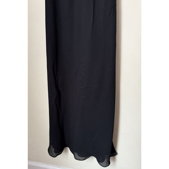 Betsy‎ & Adam by Linda Bernell Vintage 90’s Y2K Women's Black Dress Size 4 - Picture 3 of 6